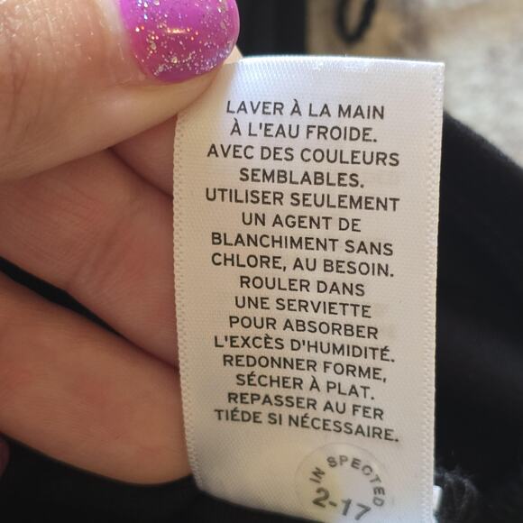 Halogen Shirt Womens Small Black Belted Mock Neck Short Sleeve Top Nordstrom NEW - Picture 9 of 11